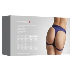 Strap On Me Harness Lingerie Heroine-Night Blue S